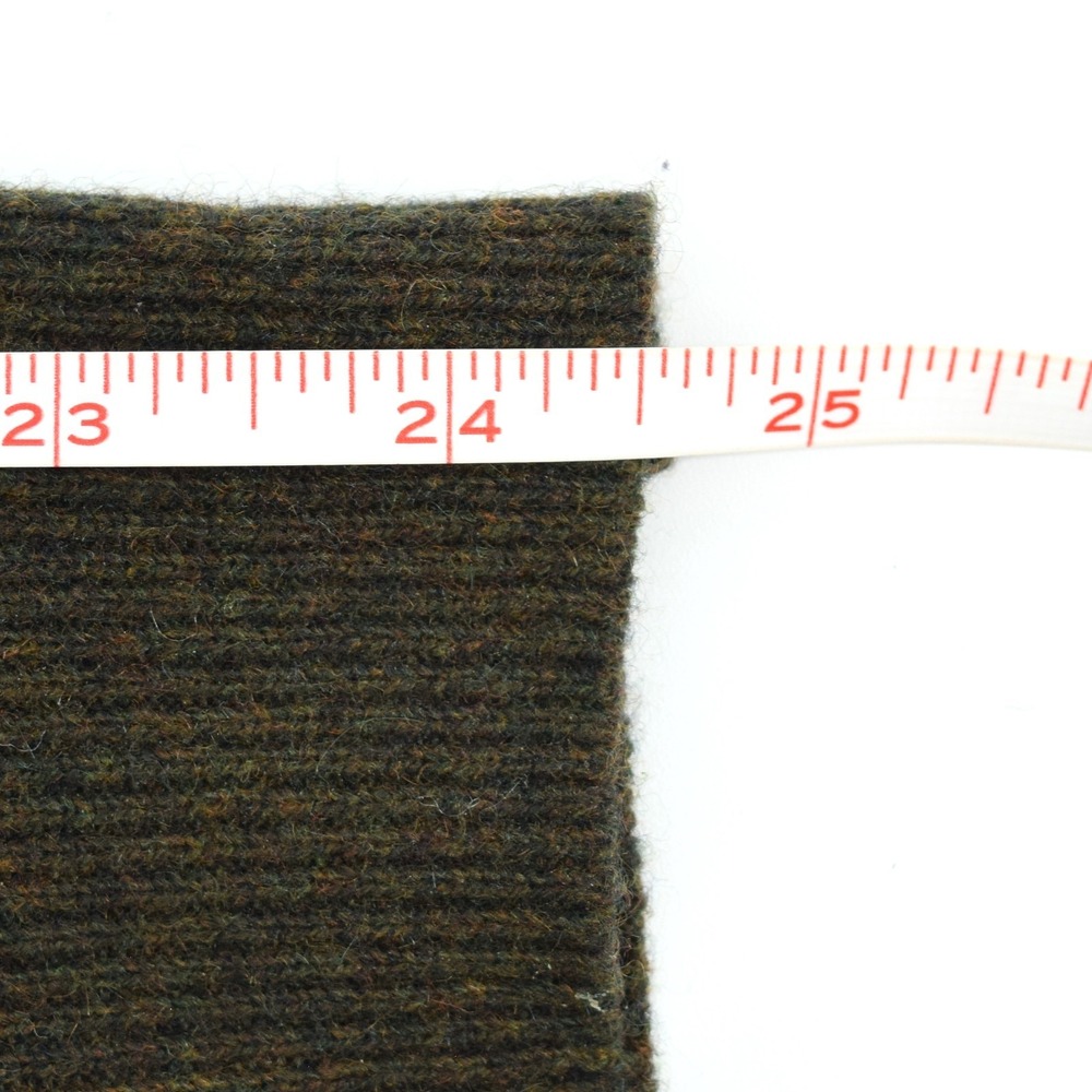 Alan Flusser Men's M Cashmere Argyle Sweater Olive Green Navy Gray Knit Crewneck - Picture 12 of 12